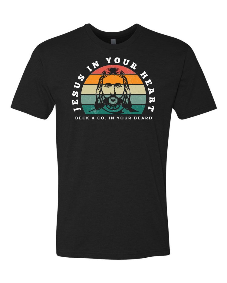 Jesus in Your Heart, Beck & Co. in Your Beard - T-Shirt