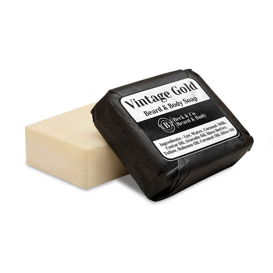 Beard & Body Soap - Vintage Gold